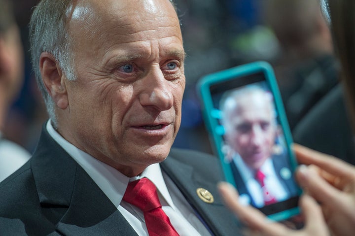 Rep. Steve King (R-Iowa) said 49ers quarterback Colin Kaepernick should be fired and that his "activism is sympathetic t