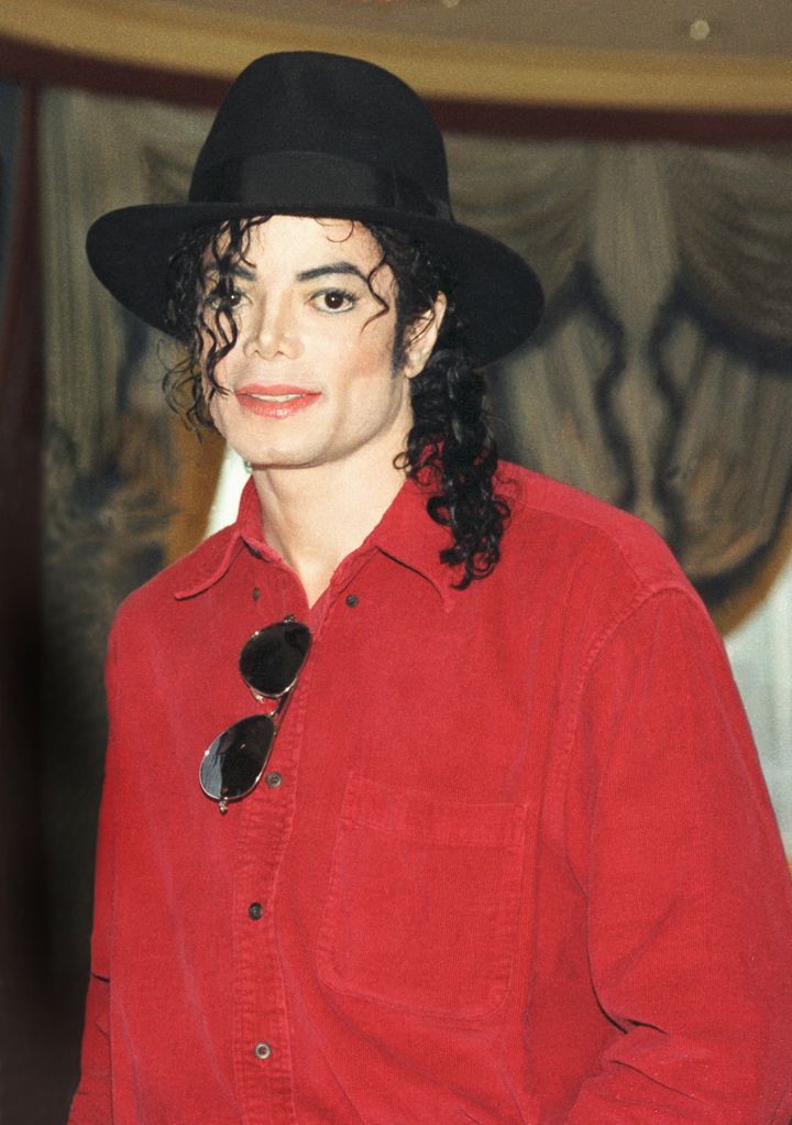 Michael Jackson in 1996. 