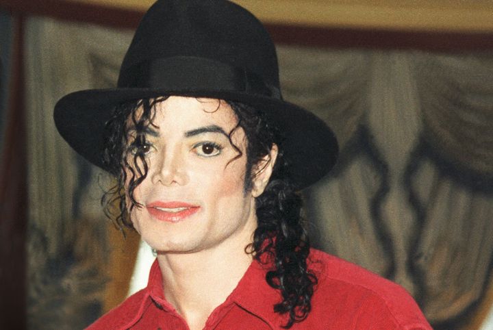 Michael Jackson in 1996. 