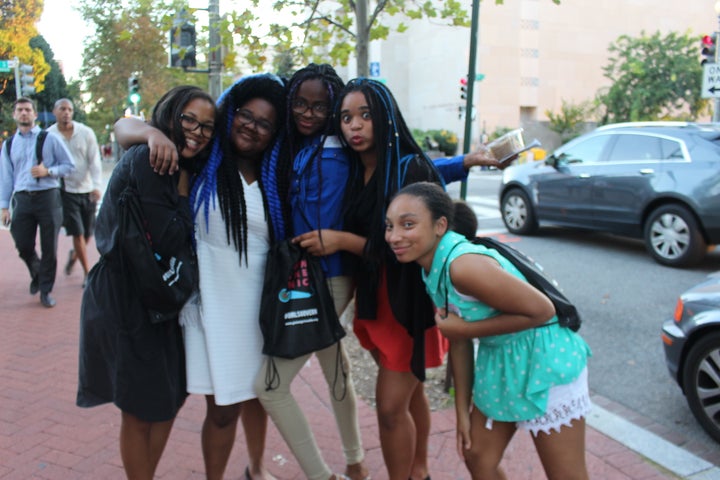 Girls attending our Town Hall