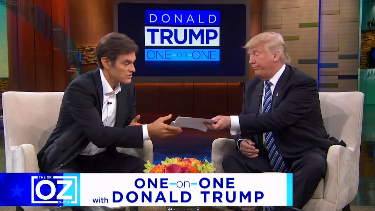 Donald Trump’s Bizarre Appearance On 'Dr. Oz' | HuffPost