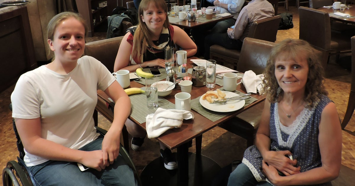 Brittle Bone Disease Causes Mum And Twin Daughters To Break 100 Bones