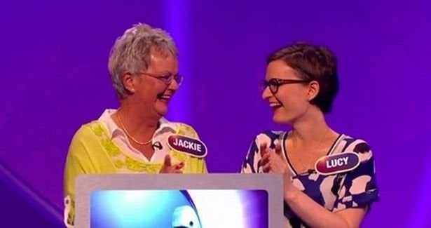 <strong>Jackie and Lucy on the show</strong>