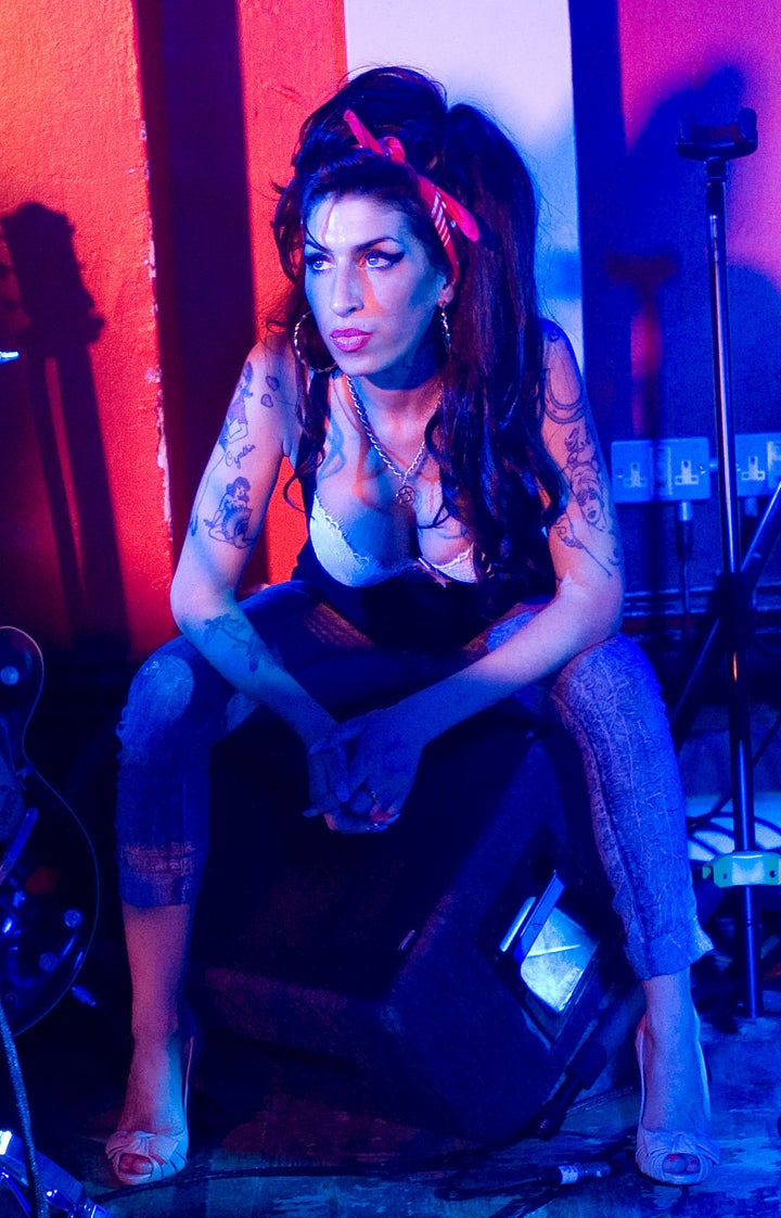 <strong> The incomparable Amy Winehouse</strong>