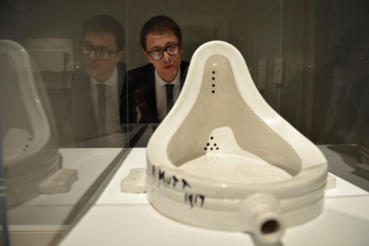 "Fountain Marcel Duchamp" at the Scottish National Gallery of Modern Art in 2012.