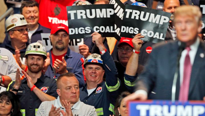 Donald Trump has vowed to cough new life into the coal industry. 
