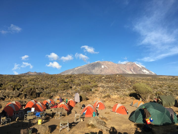 Evening camp gives time to reflect on today and contemplate tomorrow