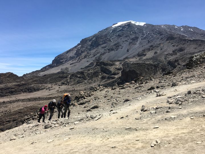 Getting to the top of Kili takes determination, teamwork, and patience