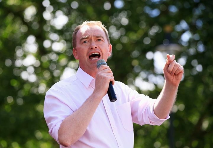 Farron will call James a 'puppet' of Farage.
