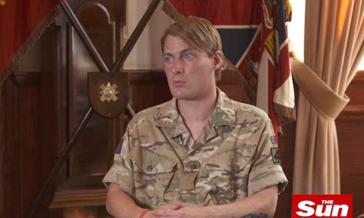 Transgender British Army soldier Chloe Allen is the first female to serve on the frontline