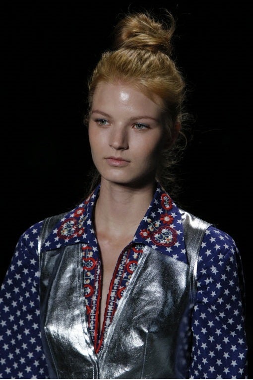 NYFW backstage with The Red Door by Elizabeth Arden and Olivia Garden Hair Tools