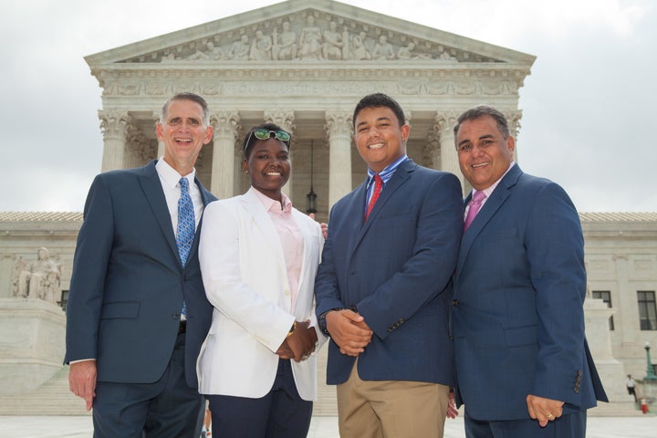 Bourke DeLeon Family at US Supreme Court