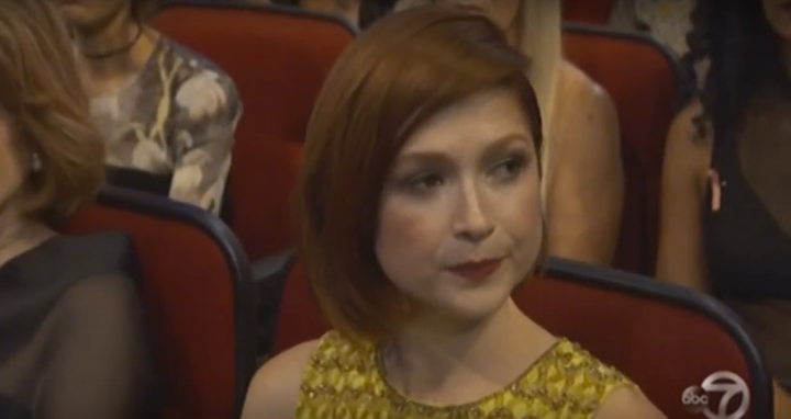 Ellie Kemper is evidently not a Bill Cosby fan.