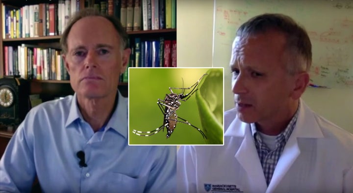 Left: Dr. David Perlmutter, Right: Dr. Michael Callahan is CEO & co-founder of Zika Foundation.