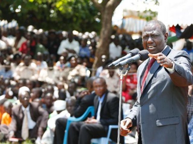 Willaim Ruto, Deputy President of Kenya-“The PBO act will empower community based organizations to mobilize public opinion so