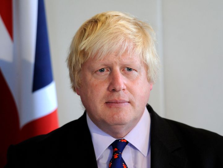 Foreign Secretary Boris Johnson