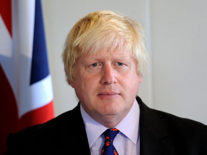 Foreign Secretary Boris Johnson