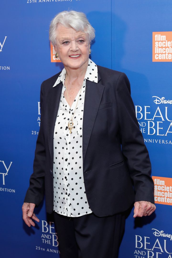 Dame Angela Lansbury at the 25th anniversary screening of 'Beauty And The Beast'