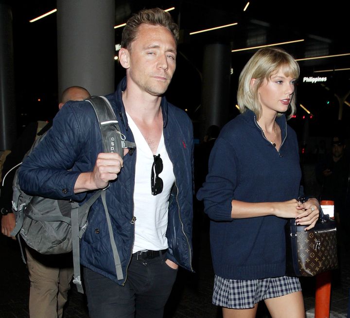 <strong>Tom Hiddleston and Taylor Swift</strong>