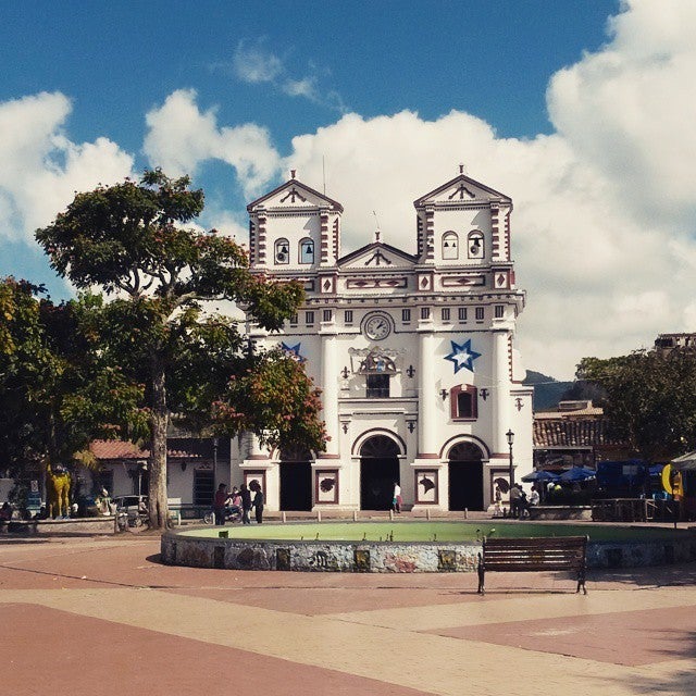 Church In Guatape Town