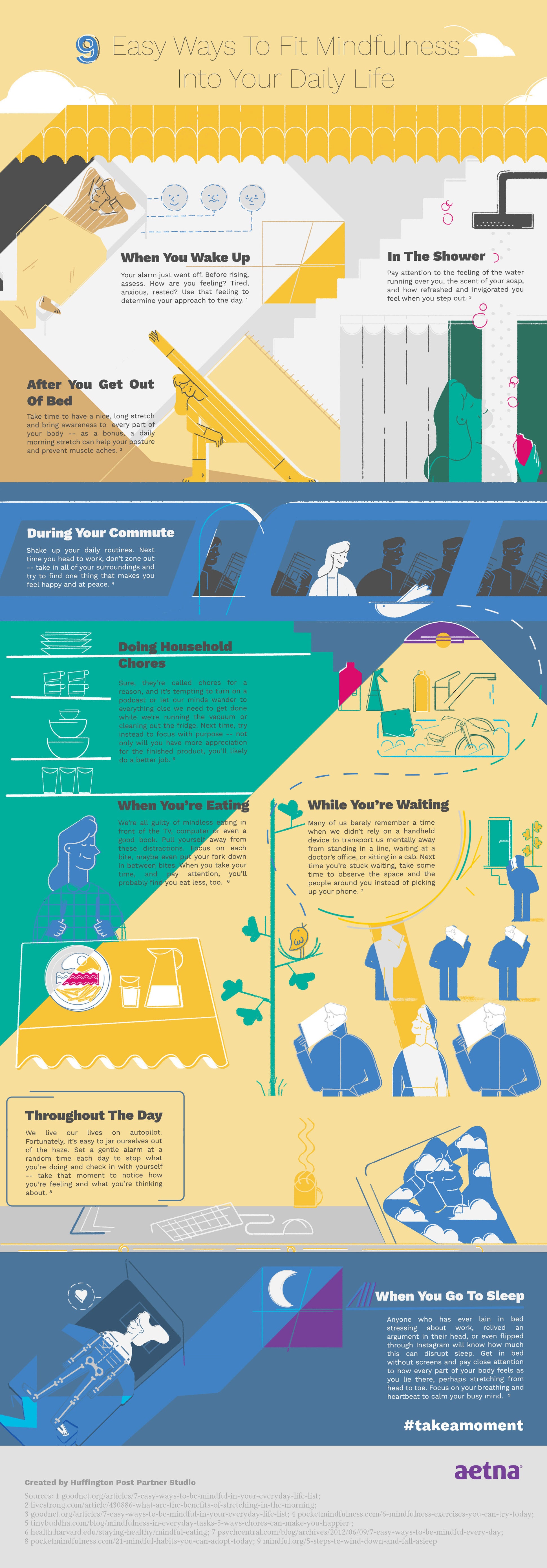 9 Easy Ways To Fit Mindfulness Into Your Daily Life | HuffPost Life