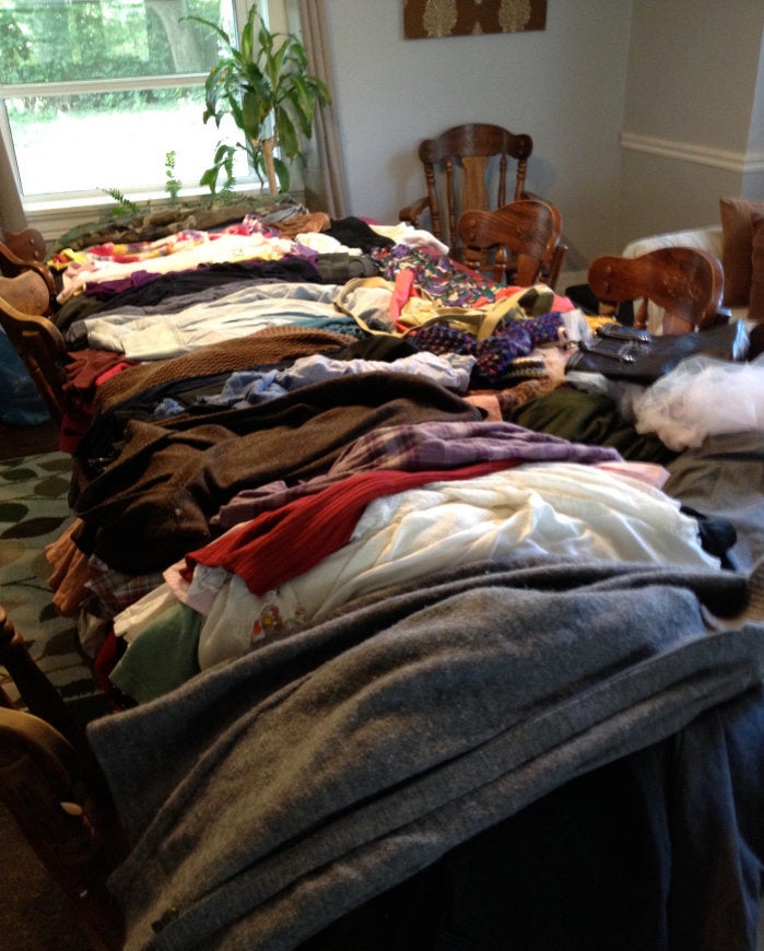 Hedlund began hosting clothing swaps at her St. Louis home. The sheer number of unwanted items opened her eyes to problems of overconsumption and waste. 