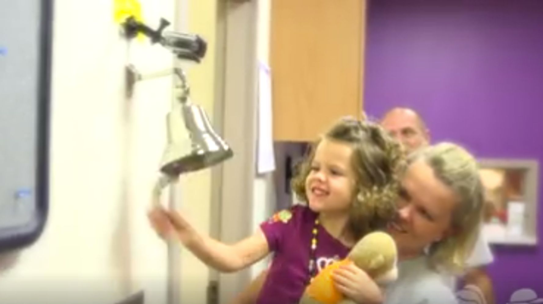 9-Year-Old Phillies Fan Rings The Bell To Celebrate Last Chemo Treatment