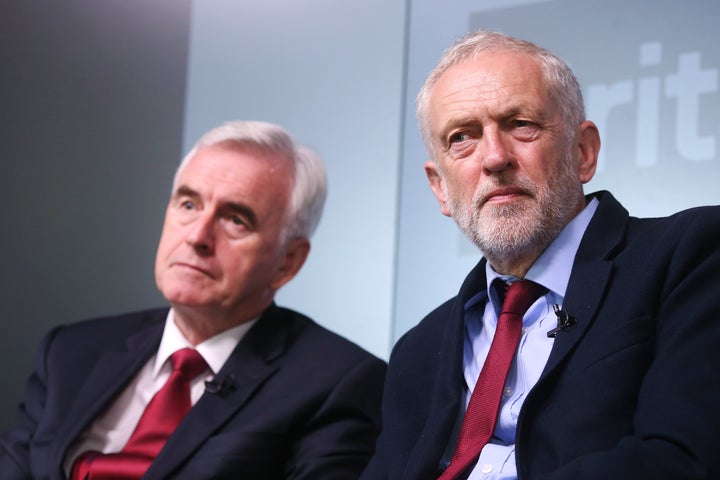 John McDonnell and Jeremy Corbyn