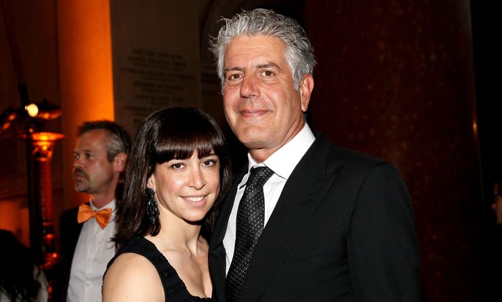 Anthony Bourdain and his wife Ottavia Busia are doing their own version of conscious uncoupling. 