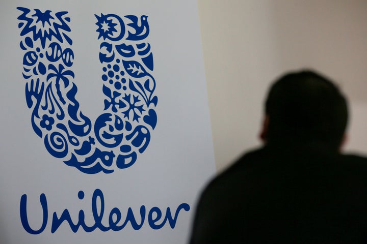 The Unilever logo. 