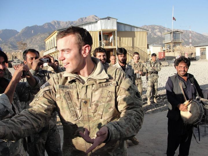 Asa Barrett was deployed from 2011-2012 to Afghanistan, and also served in Kuwait and Kazakhstan. 