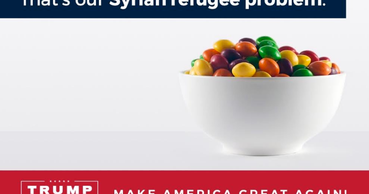 Donald Trump Jr's Skittles Analogy Compares Syrian Refugees To Poisoned ...
