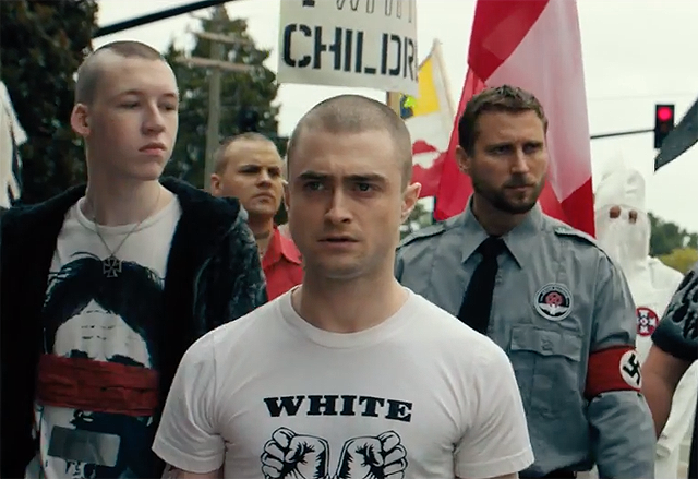 Daniel Radcliffe as FBI agent Nate Foster in 'Imperium'