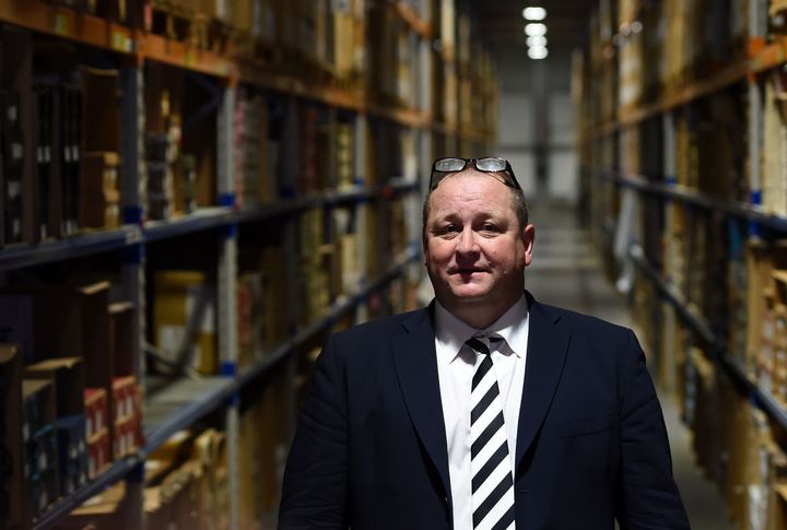 <strong>Mike Ashley was unapologetic about the fact that he takes a helicopter to work</strong>