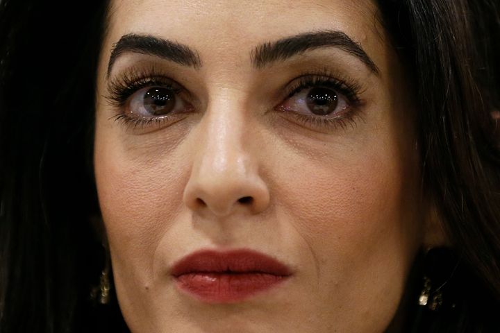 <strong>Human rights lawyer Amal Clooney says the UK should take in more refugees from the Syrian civil war </strong>