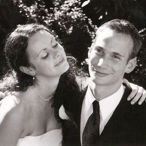 Our wedding day — September 16, 2000