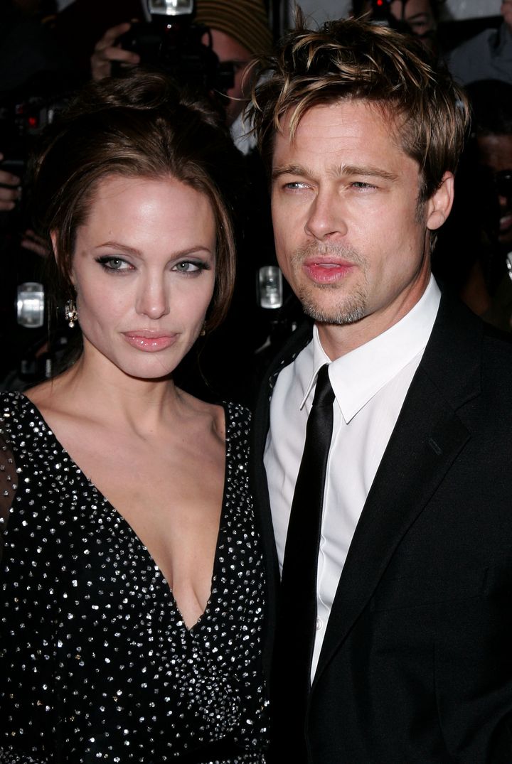 <strong>'Brangelina' in the early years of their relationship</strong>