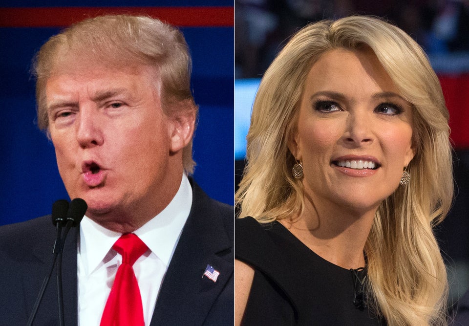 That Megyn Kelly had blood coming out of her 'wherever.'