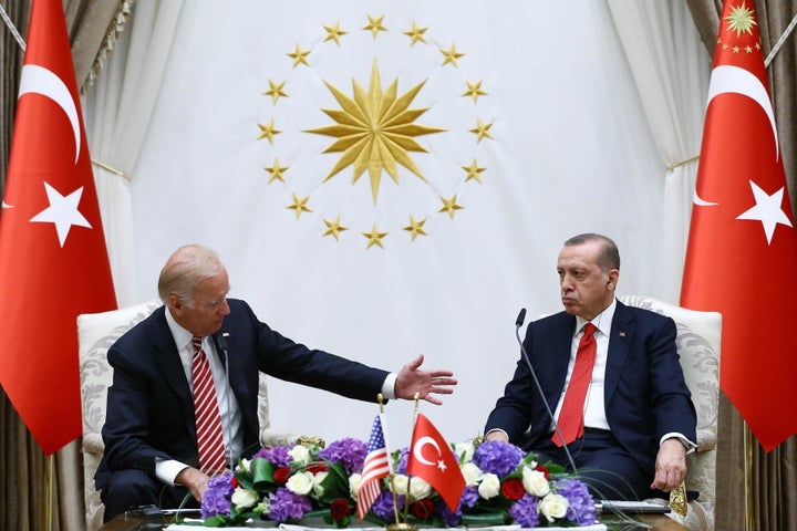 Vice President Joe Biden visited Turkey last month to try to bolster U.S. ties with its long-time ally, which have weakened o