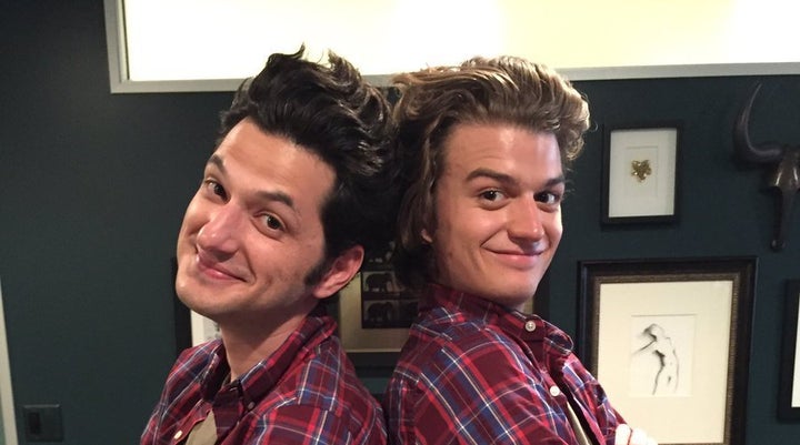 Steve From 'Stranger Things' Finally Met His Son, Jean-Ralphio From ...