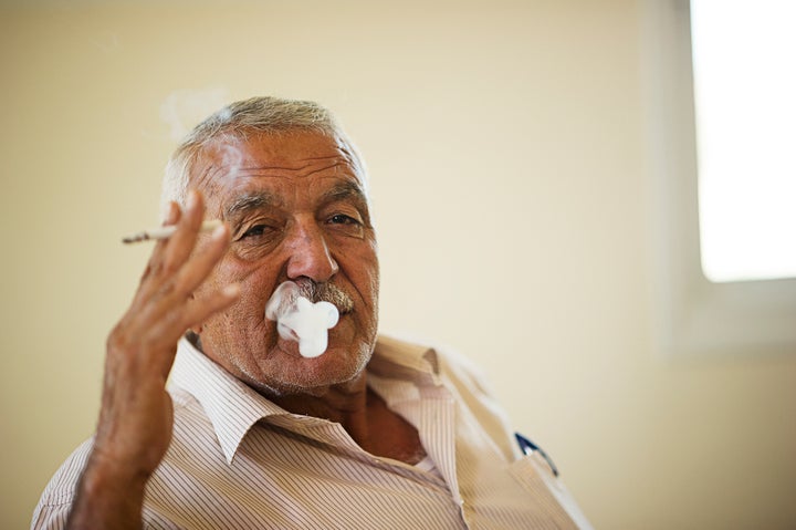 Khader, a Palestinian man in Yatma