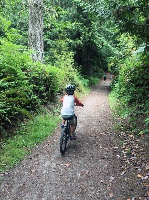 Renting bikes from town is a fun and easy way to explore your local surroundings.
