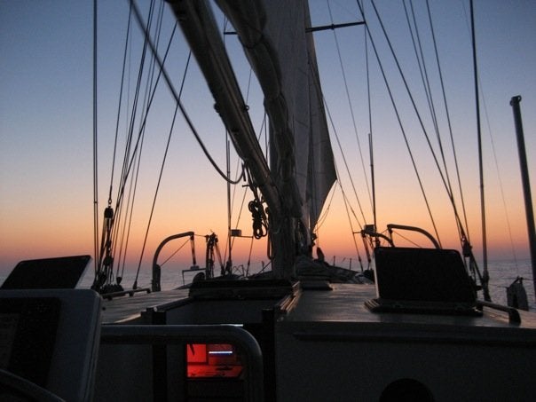 Sunset at Sea