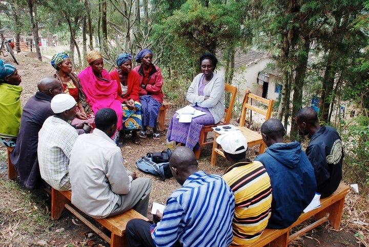 Rwandans participate in an Empower Workshop put on by CARSA