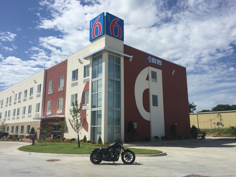 Motel 6 in Catoosa, OK. Taken on Garmin Virb Ultra 30.