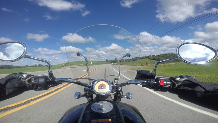 Ride snapshot in PA. Taken on Garmin Virb Ultra 30.