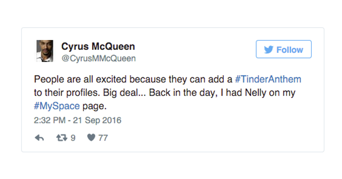 11 Tweets That Sum Up Our Feelings Towards Tinder Anthems HuffPost UK