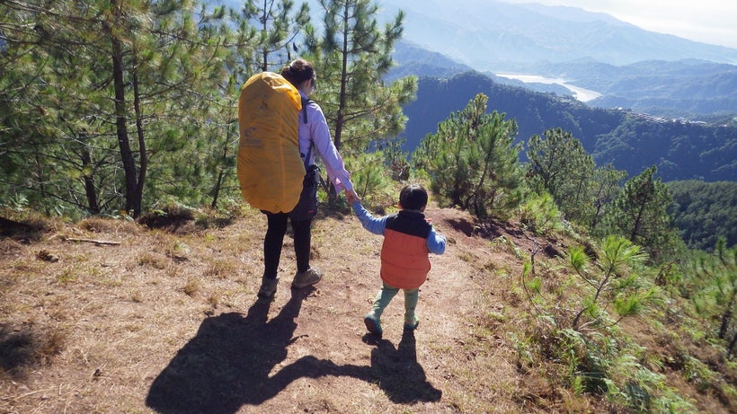 Kaila Bedural and son, Wyatt Maktrav
