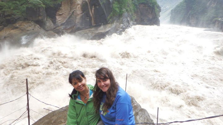 I met a fellow solo traveler along the Tiger Leaping Gorge trek in Yunnan Province, China.