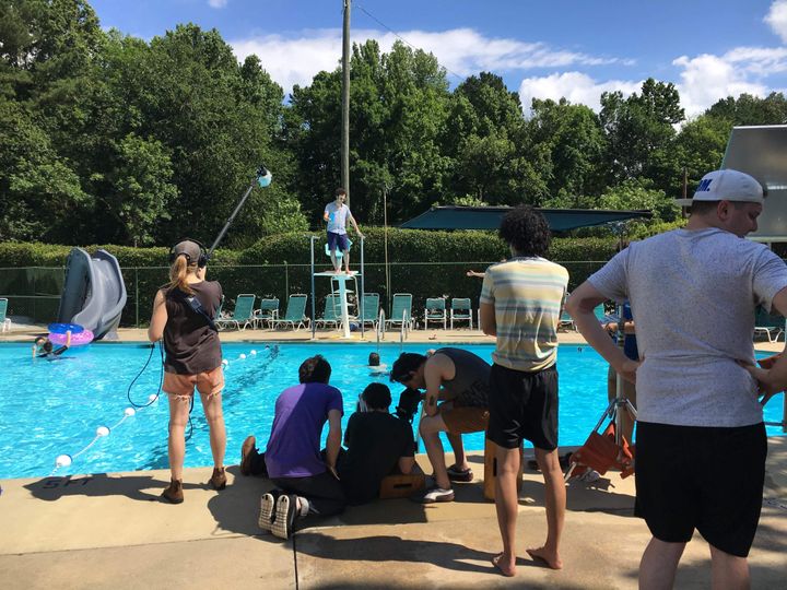 After reaching out to 20 different pools, we were able to film at the Ridgewood Pool in Chapel Hill